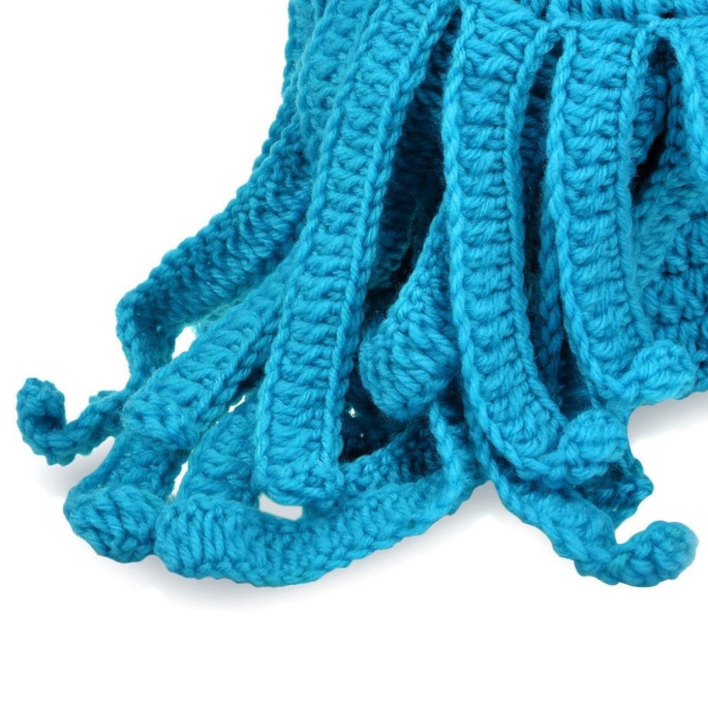 Halloween Costume Knit Octopus Facemask - Picture 4 of 4